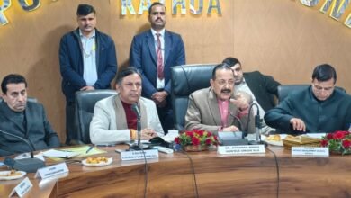 Work underway to stop flow of J&K water to Pakistan: MoS Jitendra Singh