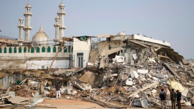 BJP accuses Congress, Samajwadi Party of echoing Pak on Delhi encroachment case