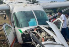 Six injured as small plane makes emergency landing in Odisha (Lead)