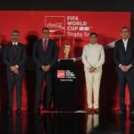Sports minister Mansukh Mandaviya unveils FIFA World Cup 2026 trophy