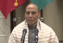 'Dream big, but don't let them weigh you down': Rajnath Singh exhorts youth for building 'Viksit Bharat' (Lead)