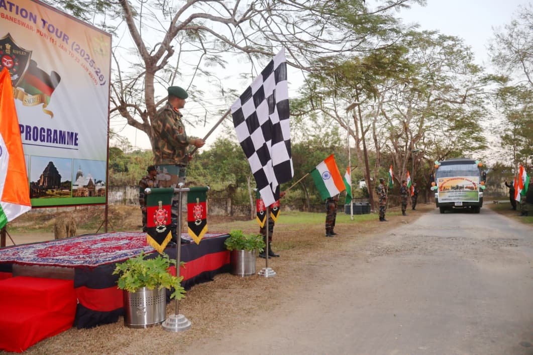 Manipur: Assam Rifles flags off National Integration Tour from Jiribam