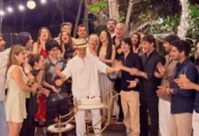 Hrithik Roshan shares pictures from birthday bash featuring girlfriend Saba Azad, ex-wife Sussanne Khan