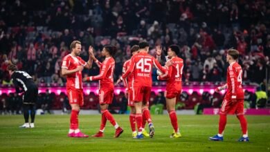 Bayern rout Wolfsburg to tighten grip on Bundesliga summit