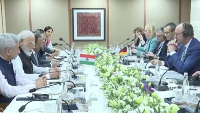 PM Modi holds delegation-level talks with German Chancellor Merz at Gandhinagar's Mahatma Mandir