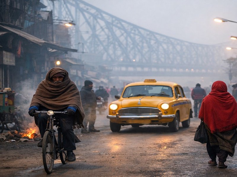 Cold spell makes comeback in several Bengal dists even as mercury rises in Kolkata