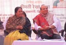 Delhi LG, CM Rekha Gupta lay foundation stone for road, drainage project in Najafgarh