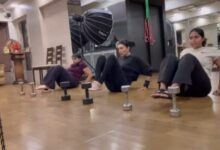 Sushmita Sen works out with daughter Alisah, tags her as member of ‘inspired gang’