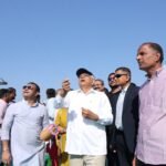 Gujarat: CM Bhupendra Patel, Dy CM Harsh Sanghavi join kite-flying festivities on Makar Sankranti