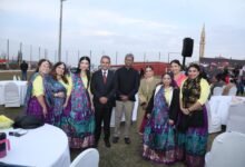 MoS Kirti Vardhan Singh interacts with Indian diaspora at Bharat Milan in Egypt