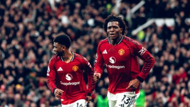 Premier League: Man Utd return to winning ways with 2-0 derby victory over City