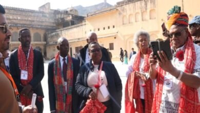 Commonwealth parliamentary delegation spellbound by grandeur of Amer Fort