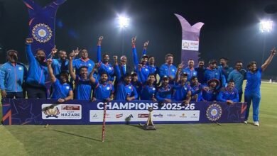 Atharva Taide's ton and fine bowling help Vidarbha beat Saurashtra to win Vijay Hazare Trophy 4 Atharva Taide's ton and fine bowling help Vidarbha beat Saurashtra to win Vijay Hazare Trophy