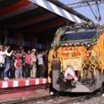 Flagged off by PM Modi, Vande Bharat Sleeper and Amrit Bharat trains receive grand welcome across NFR