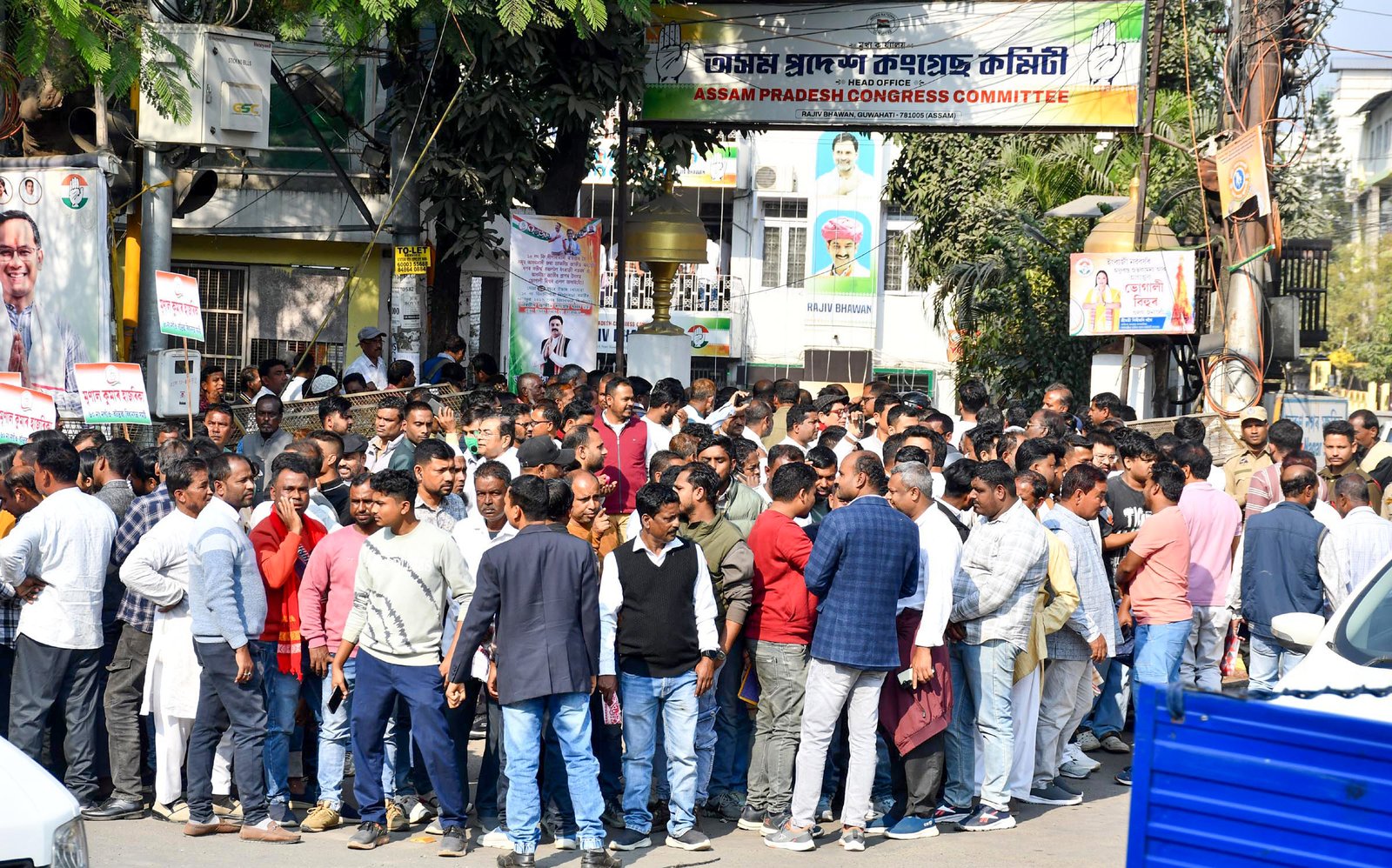 Assam Assembly polls: Congress aspirants queue up at party office