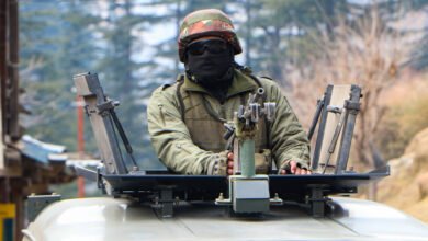 Fresh encounter breaks out between security forces and hiding terrorists in J&K’s Kishtwar 8 Fresh encounter breaks out between security forces and hiding terrorists in J&K’s Kishtwar