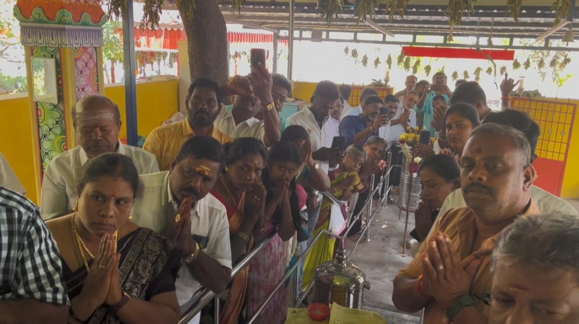 Special prayers held at Karimangalam Varahi Amman temple ahead of PM Modi's TN visit