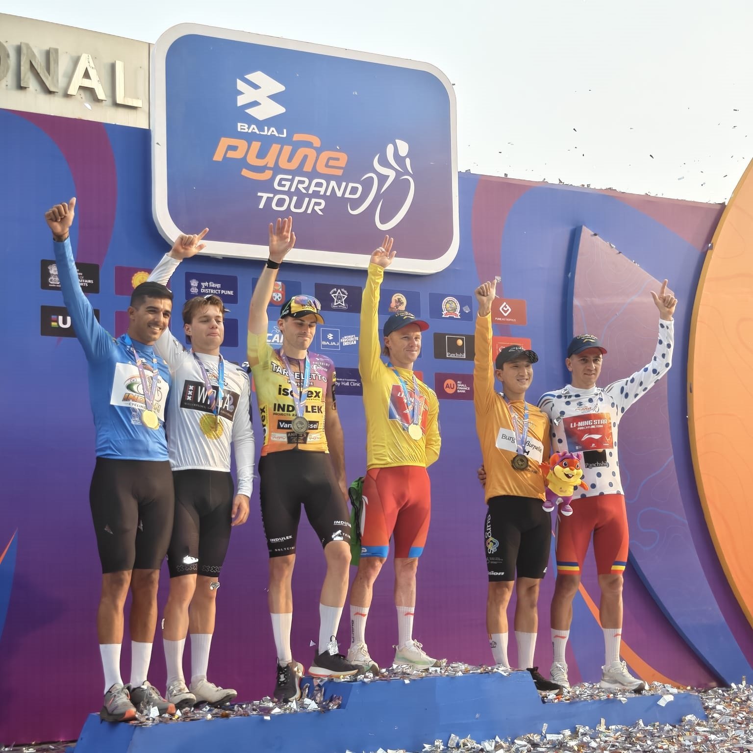 Pune Grand Tour 2026: Luke Mudgway powers through Mulshi–Maval in thrilling Stage 1; Harshveer is best Indian