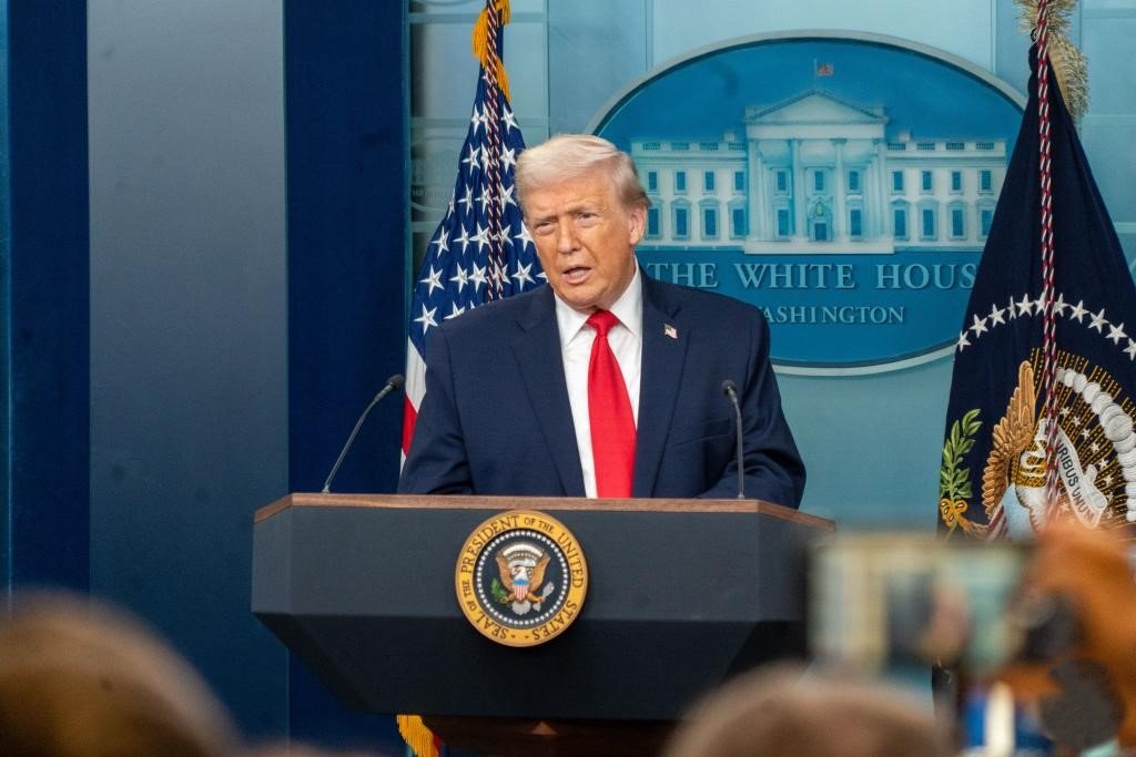 Trump defends tariffs, floats $2,000 dividend