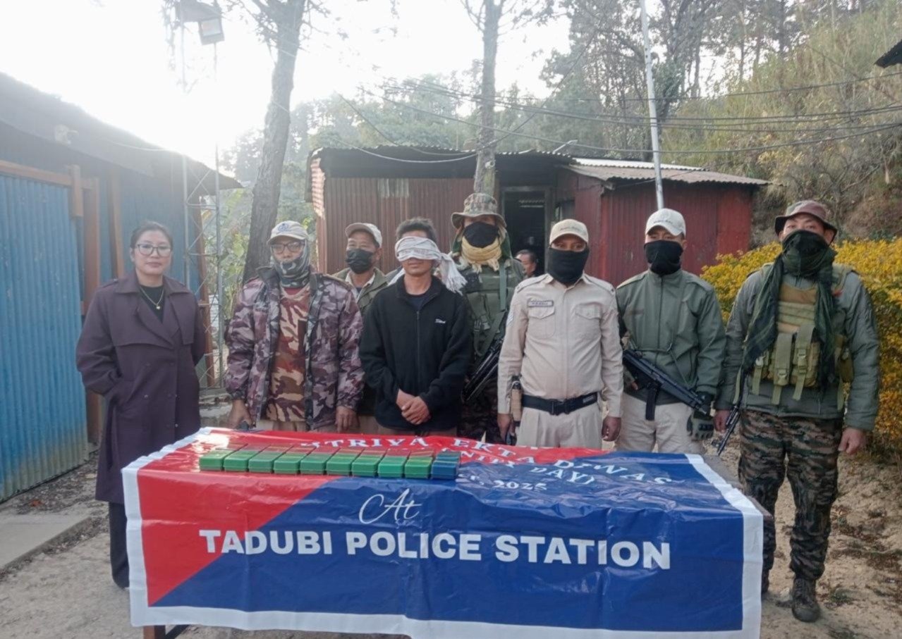 Myanmar currency, drugs seized in two NE states; 7 held