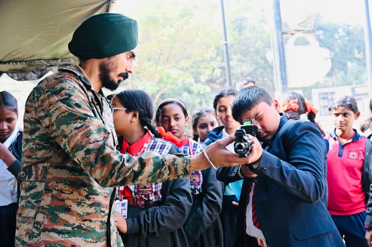 Indian Army showcases weapons, capabilities at 'Know Your Army' campaign in Agartala 1 Indian Army showcases weapons, capabilities at 'Know Your Army' campaign in Agartala