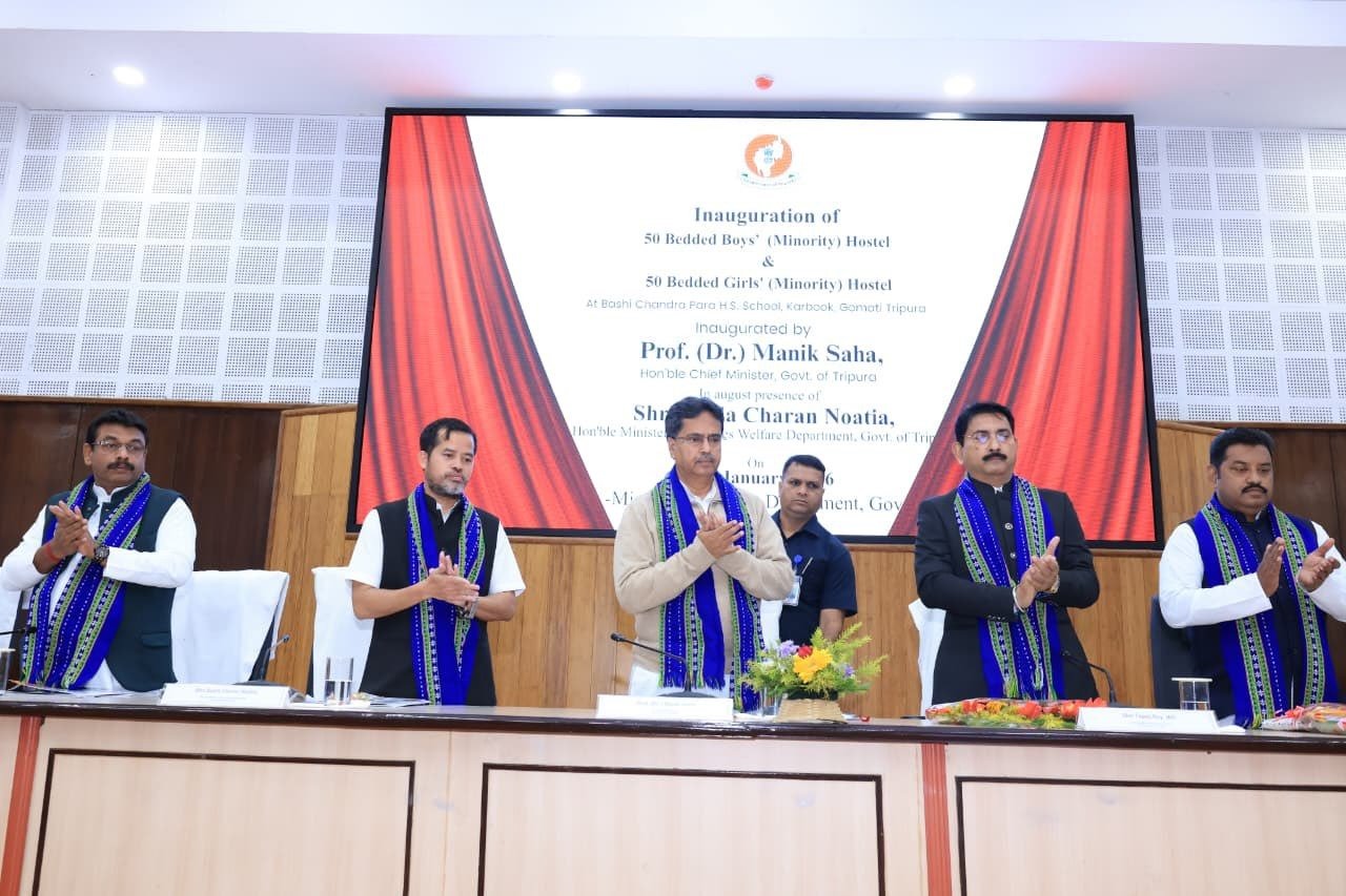 Rule of law restored, inclusive development ensured under BJP govt in Tripura: CM Saha