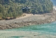 Army, IAF’s swift action bring massive forest fire in Arunachal’s Anjaw under control