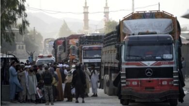 People hold protest in Pakistan's Khyber Pakhtunkhwa demanding reopening of Torkham border