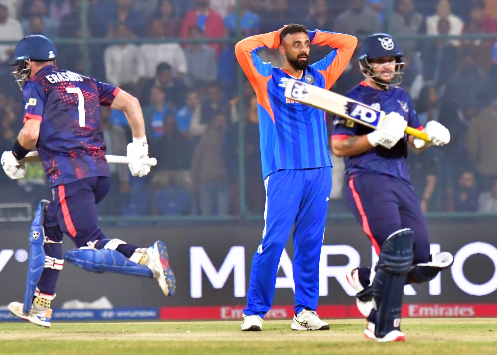 T20 WC: Varun's devastating spell was the game-breaker, says Namibia skipper Erasmus