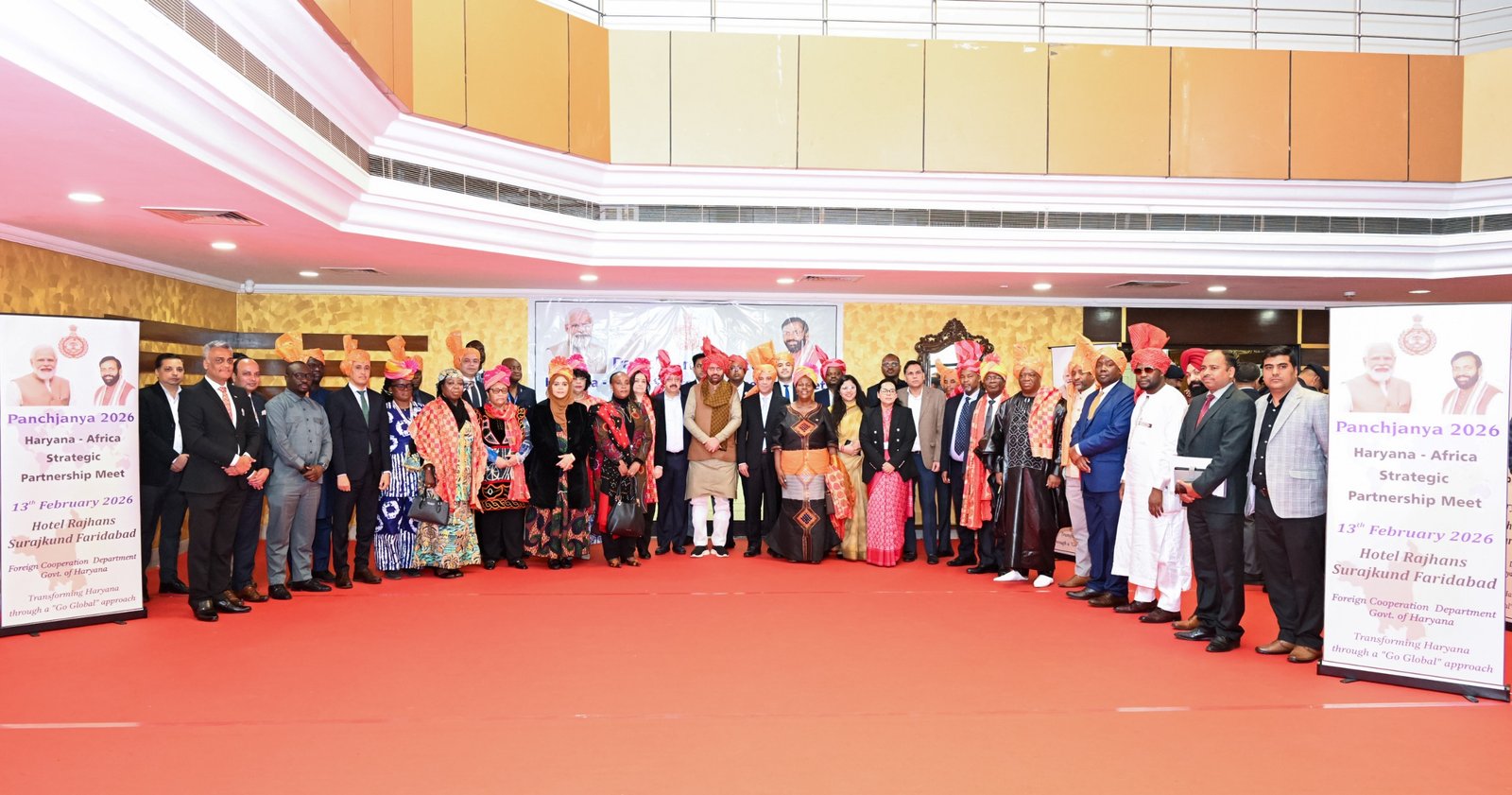 Haryana CM seeks economic cooperation from envoys of 21 African nations