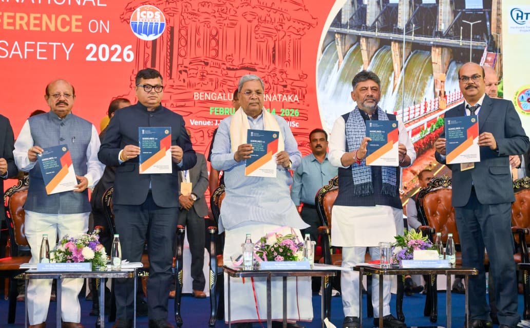 Karnataka CM inaugurates International Conference on Dam Safety 2026, calls for national security approach to water infra