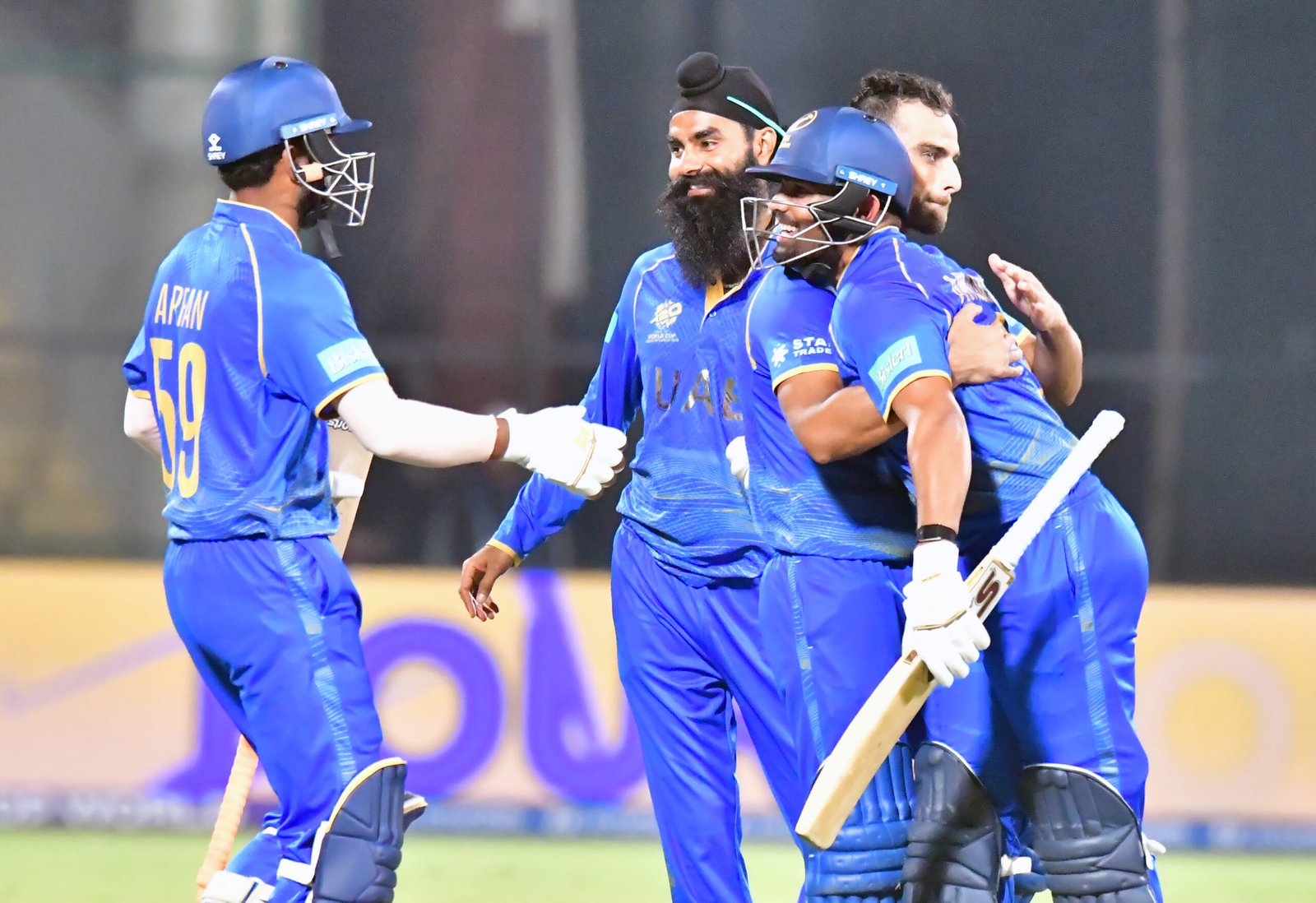 T20 WC: Aryansh, Sohaib fifties power UAE to thrilling five-wicket win over Canada (ld)