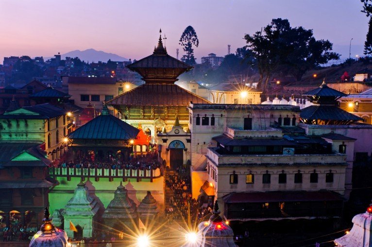 Devotees in large numbers throng Nepal's Pashupatinath Temple on Mahashivaratri