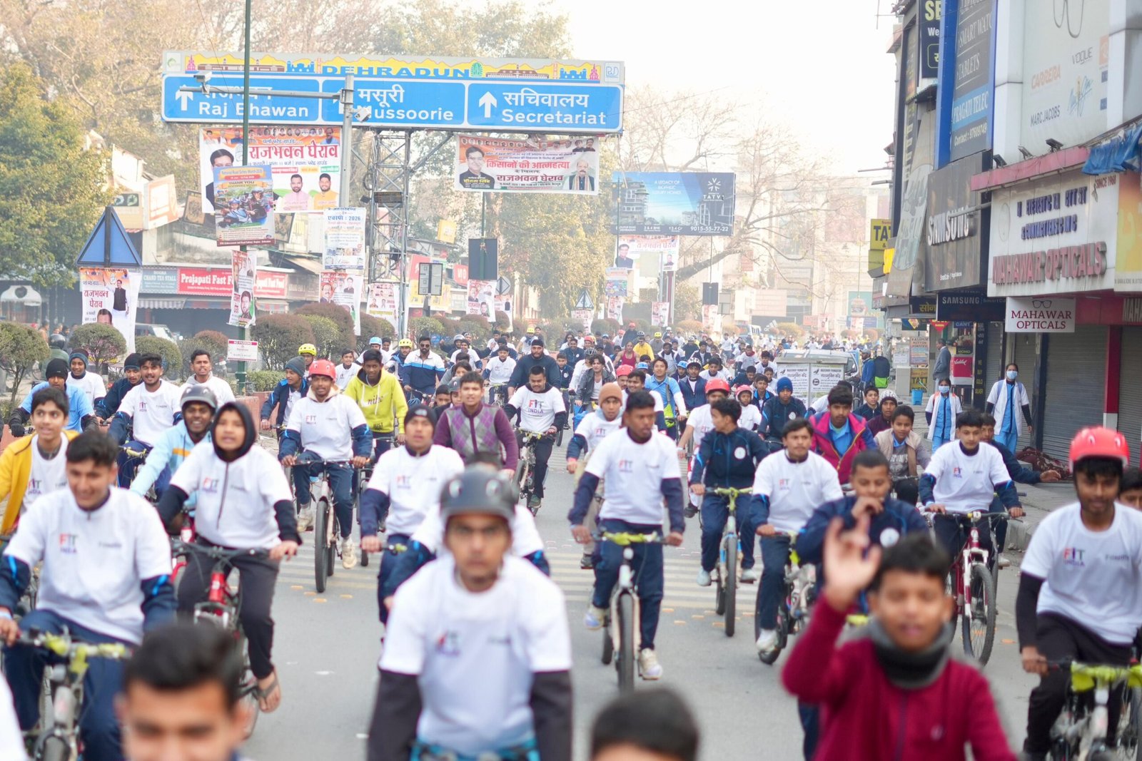 Fit India Sundays on Cycle draws thousands nationwide, marks 61st edition with grand celebration in Dehradun 2 Fit India Sundays on Cycle draws thousands nationwide, marks 61st edition with grand celebration in Dehradun