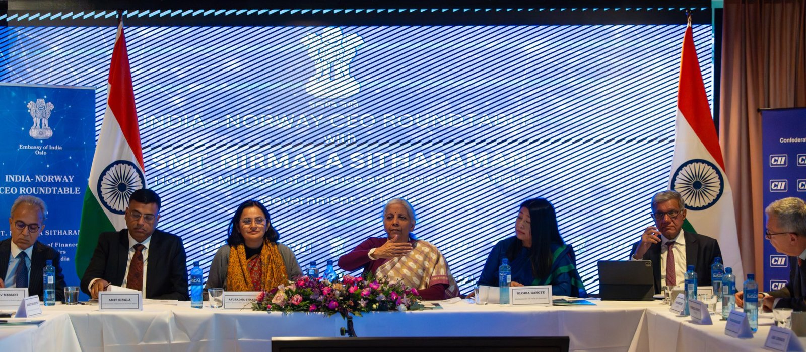Sitharaman makes strong pitch for FDI in India at CEOs meet in Norway