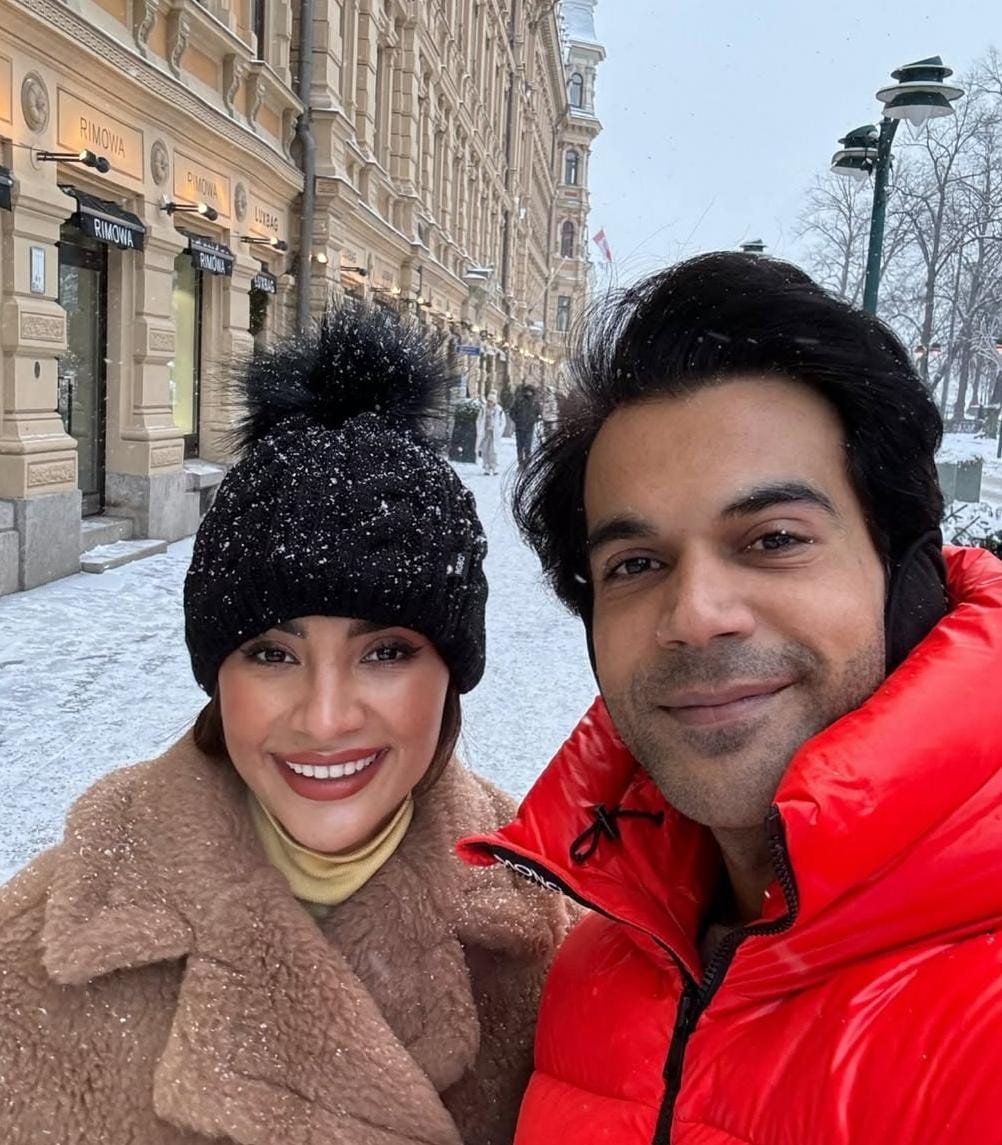 Rajkummar Rao calls himself and daughter Parvati ‘extremely lucky’ to have Patralekha in their lives