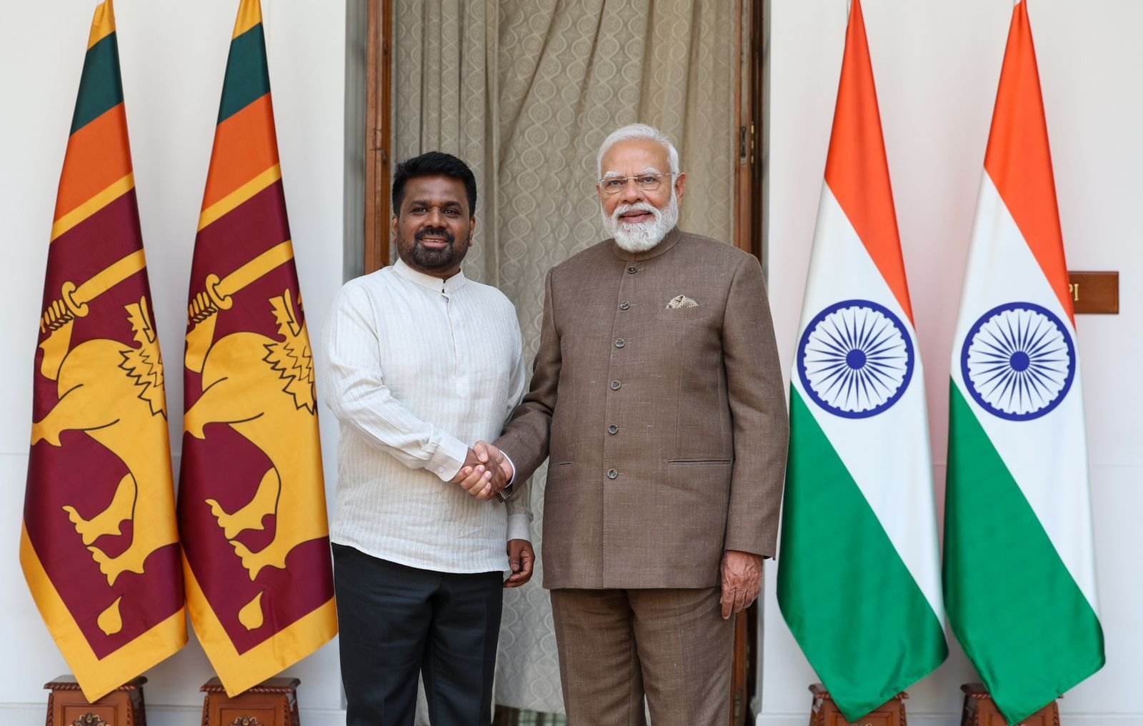 Lankan President meets PM Modi, thanks India for 'exceptional support' during Cyclone Ditwah