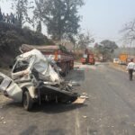 Seven of a family killed as car collides with truck in Gujarat’s Valsad