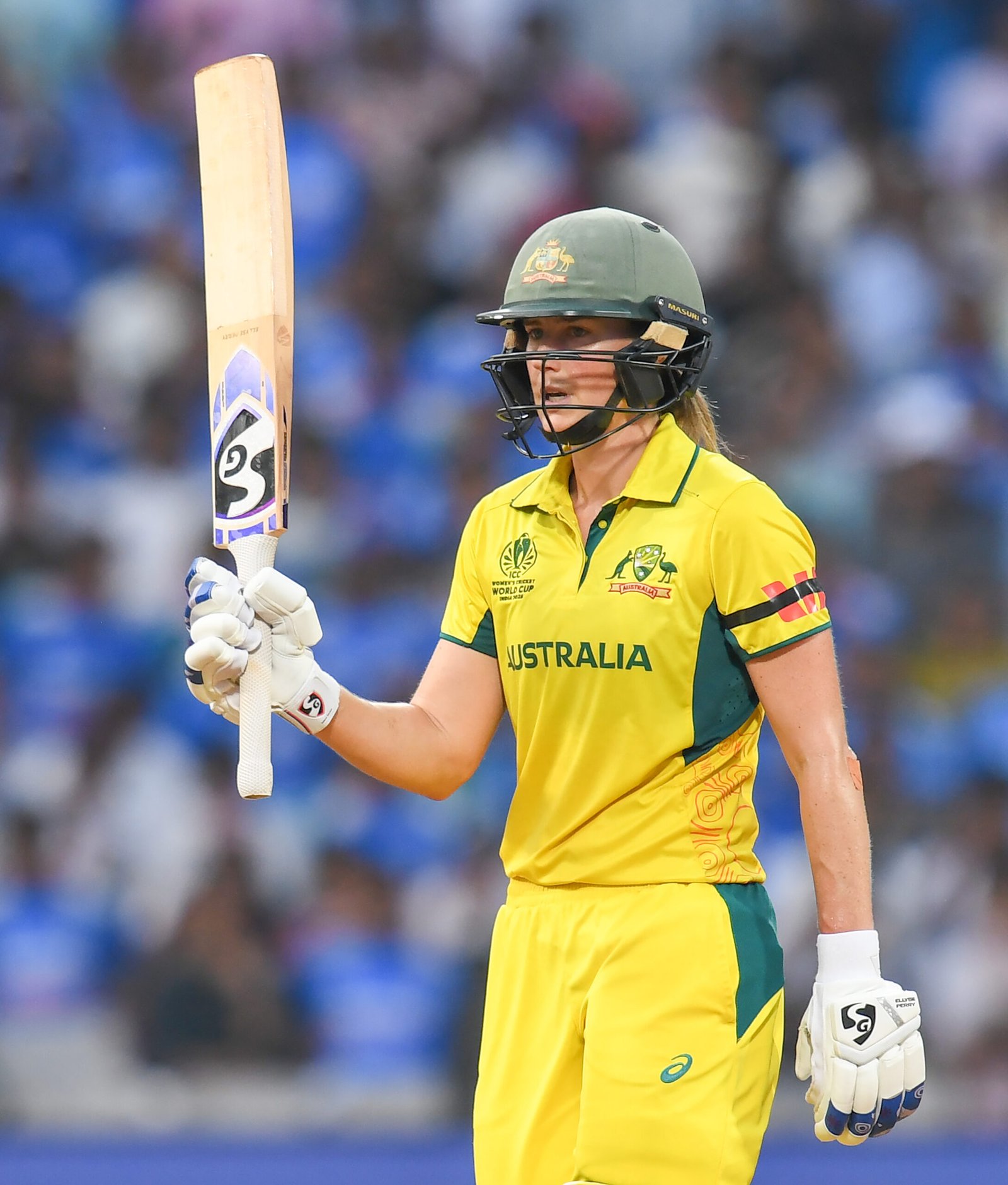 Ellyse Perry becomes first Australian to play 350 international games