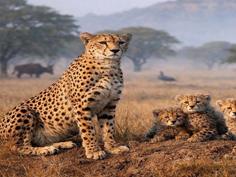 Cheetahs becoming integral part of India's forest ecosystem again: MP govt