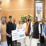 Bihar CM Nitish Kumar felicitates U-19 World Cup star Vaibhav Suryavanshi