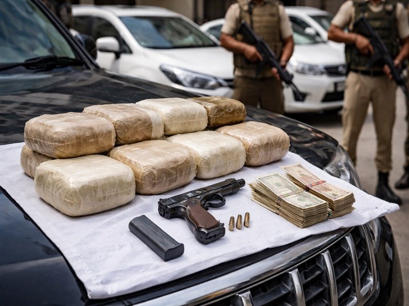 Pak-backed drug cartel busted in Punjab; army personnel, dismissed cop among held