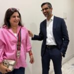 Farah Khan makes ‘Google giggle’, as she interacts with CEO Sundar Pichai