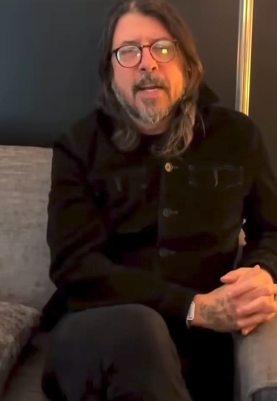 Dave Grohl of Foo Fighters learned of daughter's record deal over dinner