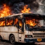 Bus catches fire in Jaipur; 60 passengers escape unhurt