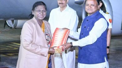 President Murmu arrives in Bhubaneswar for six-day Odisha visit
