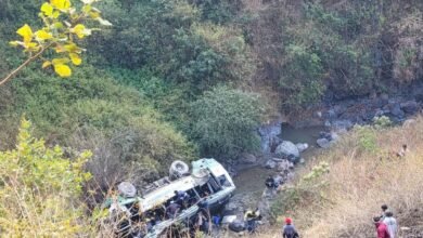 Three killed as Himachal bus plunges into ditch in Dehradun