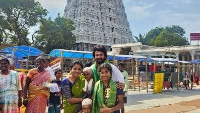 Sivakarthikeyan offers prayers at Tiruchendur Murugan temple with family