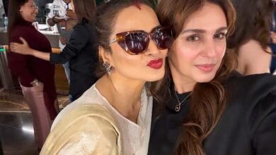 Huma Qureshi has an ‘evening full of love’ with her ‘forever icon’ Rekha