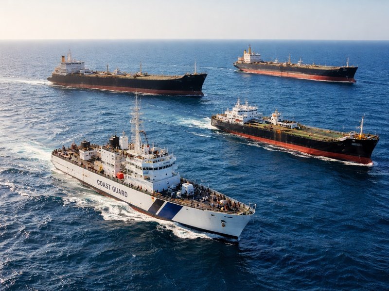 Coast Guard busts international oil smuggling racket off Mumbai, seizes 3 vessels